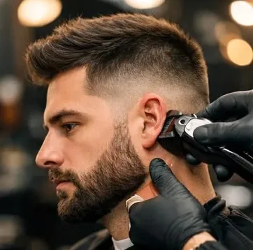 Acabamento do fade na lateral